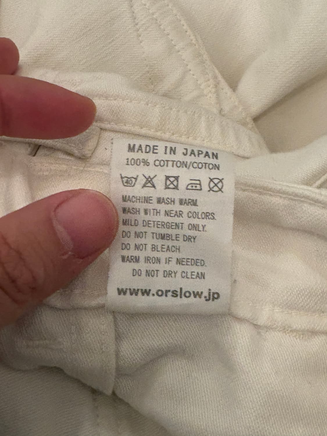 오어슬로우 코튼 퍼티크 상품이미지7