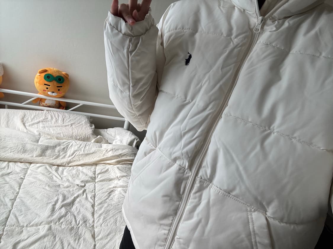 폴로 랄프로렌 흰색 패딩 상품이미지4