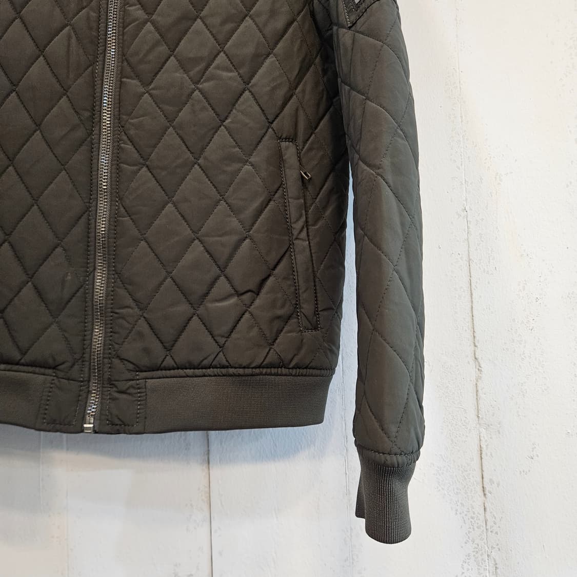 100(L) 자라 MAN 퀼팅 봄버 자켓 상품이미지8