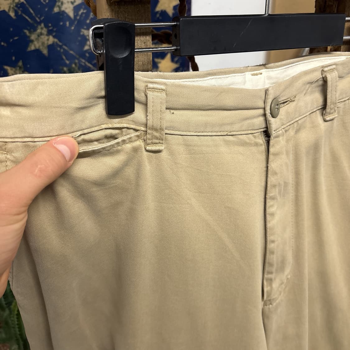 90s 쇼트 클래식 오피서 치노팬츠 컴뱃 트라우저 N770 상품이미지5