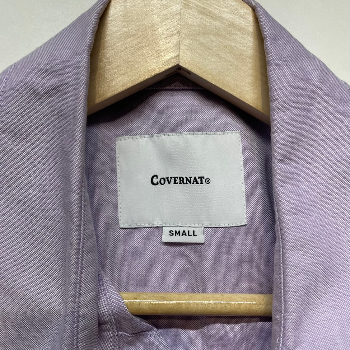 Covernat 라벤더 반팔 셔츠 상품이미지6