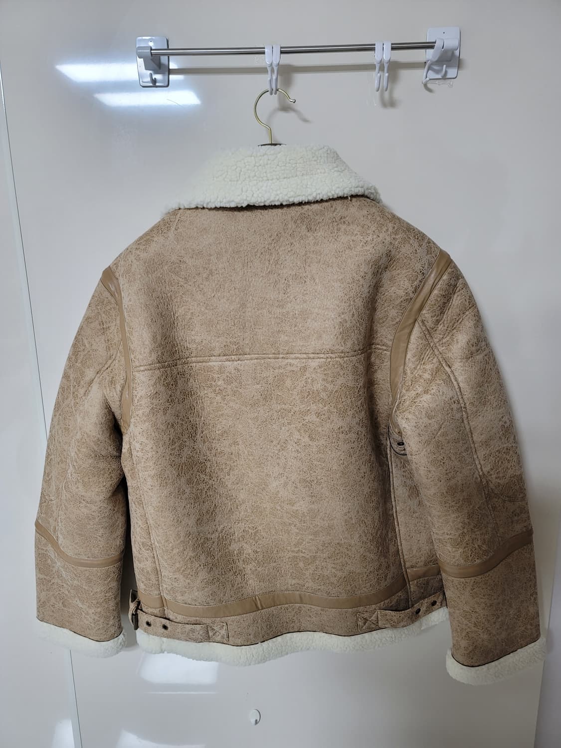 MNC 무스탕 연갈색 L 남성100정사이즈 새제품
 상품이미지2