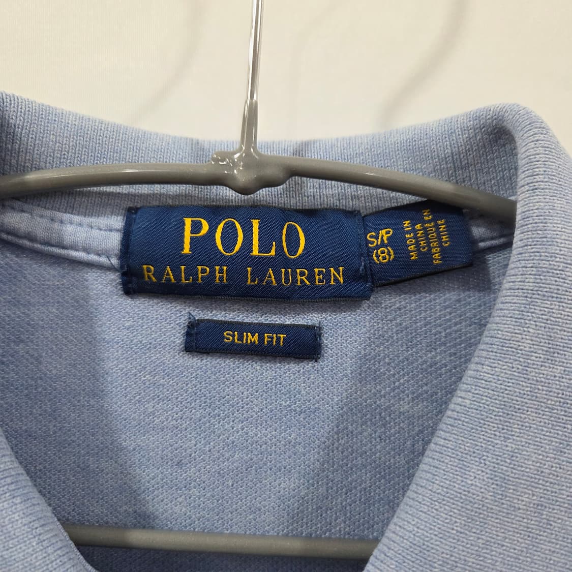 폴로랄프로렌 키즈 PK 블루 롱슬리브 카라티 S(8) 상품이미지3