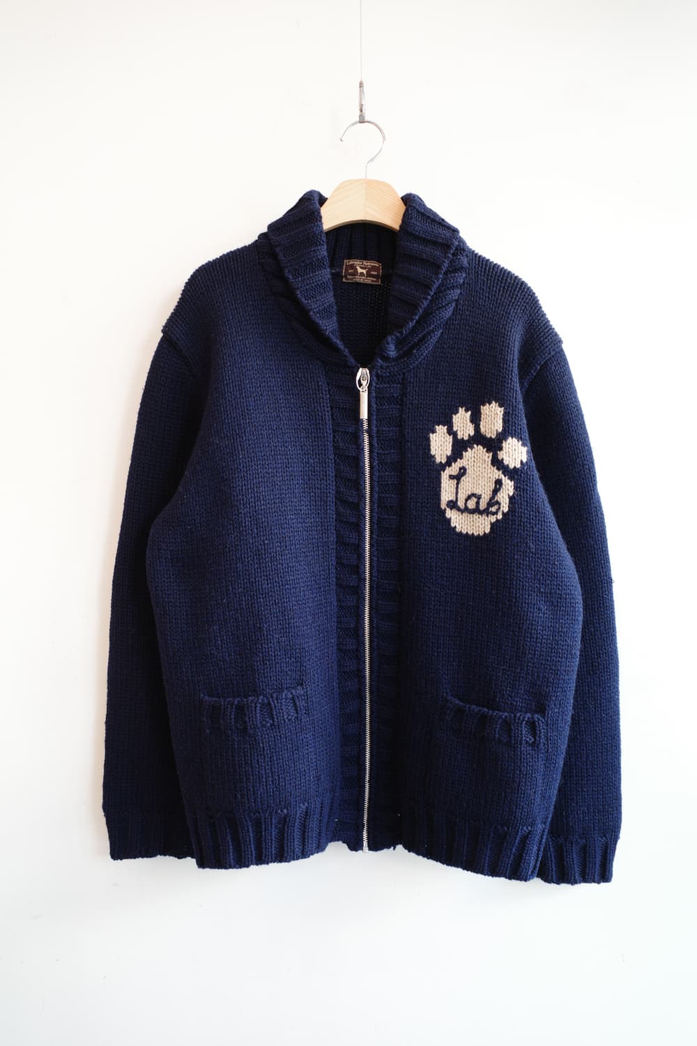 Labrador Retriever 핸드메이드 집업 니트  상품이미지1