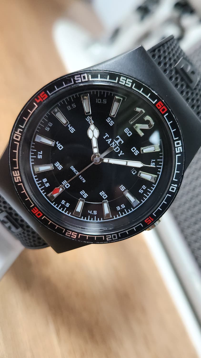# 탠디TANDY 남성 스포츠 우레탄시계 급처 / 지샥 가벼운시계 상품이미지4