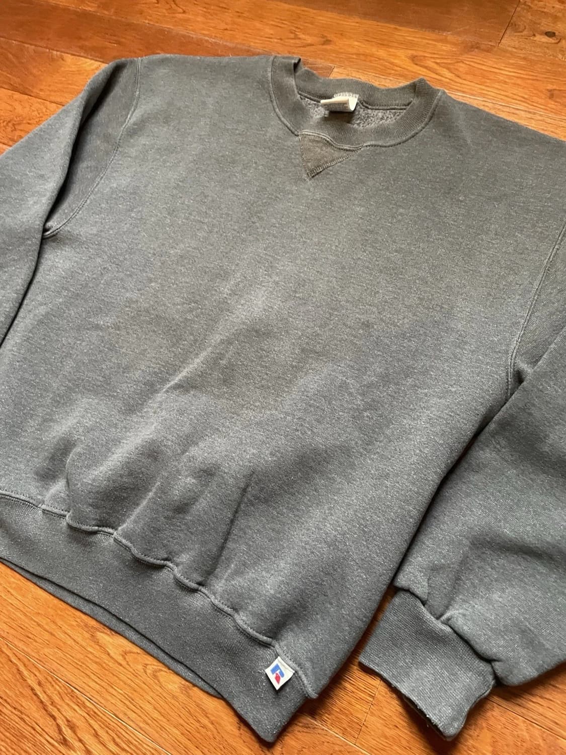 90s 러셀 애슬레틱 빈티지 그레이 맨투맨 상품이미지2