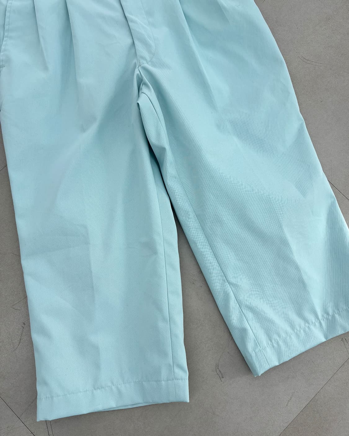 Jichodo light mint 3/4 length slack pant 상품이미지4