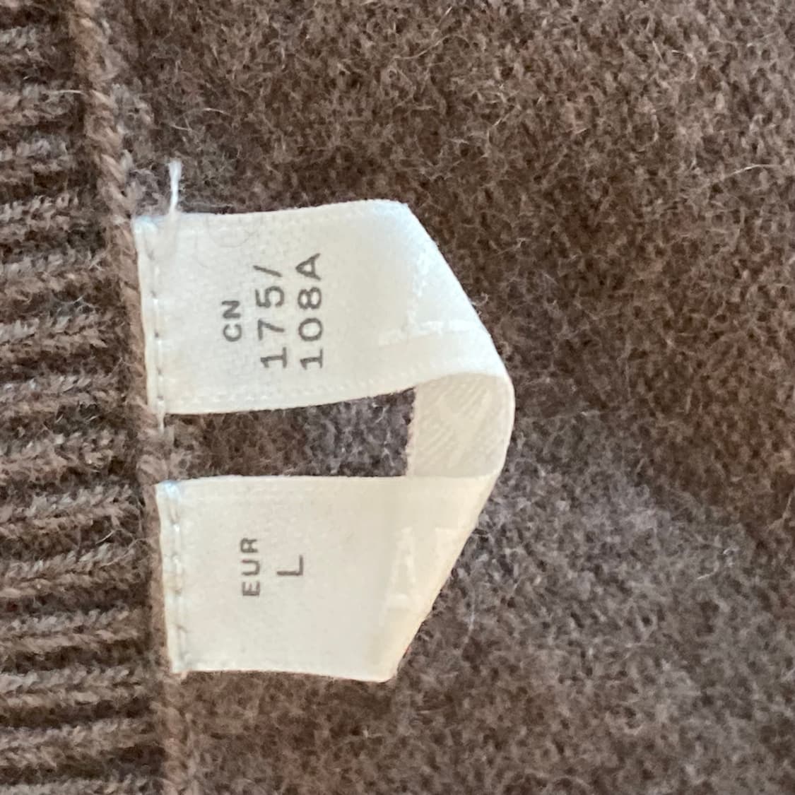 arket 캐시미어 니트 브라운 상품이미지2