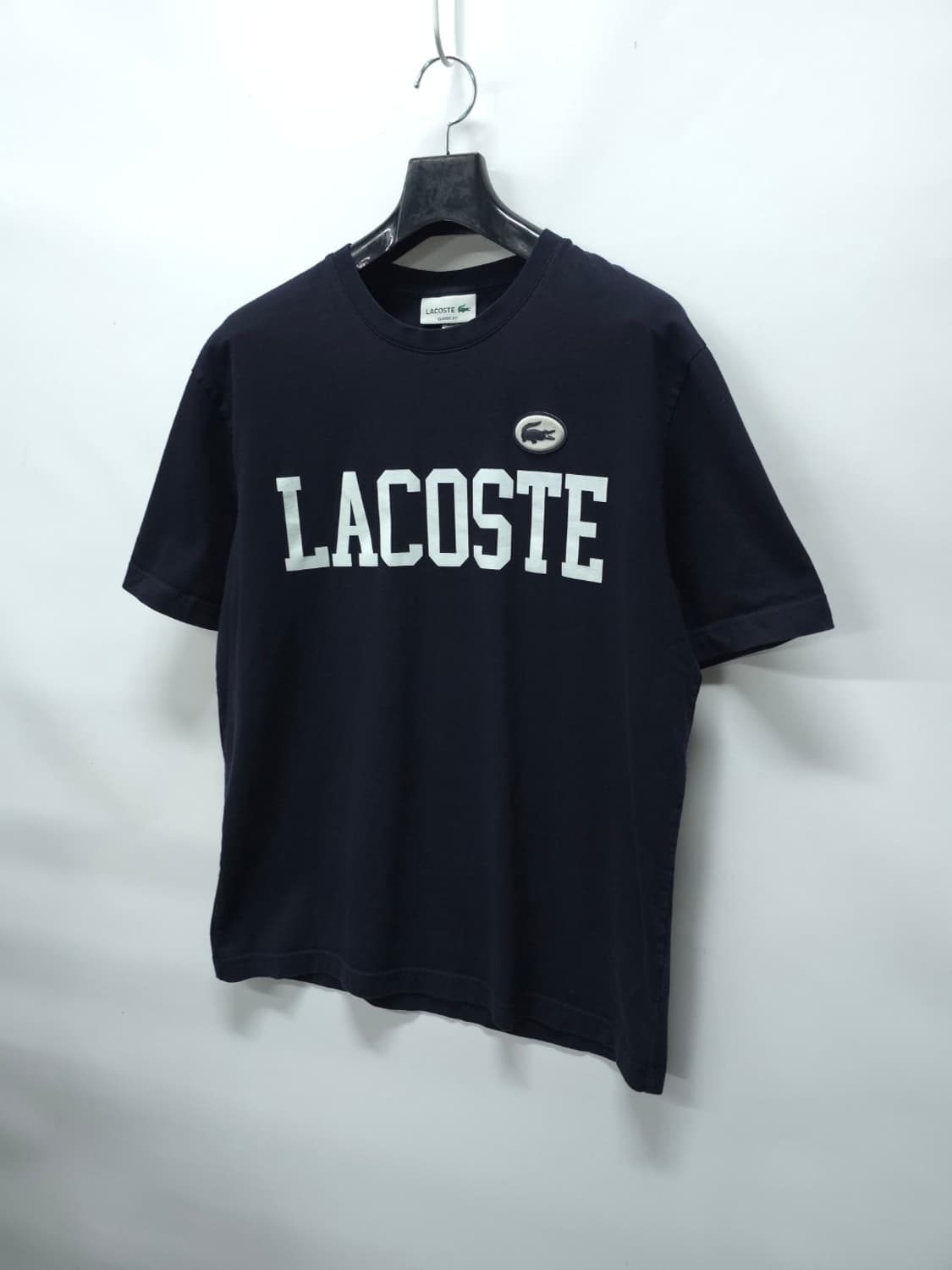 라코스테 빅로고 네이비 반팔 티셔츠(100) 상품이미지2