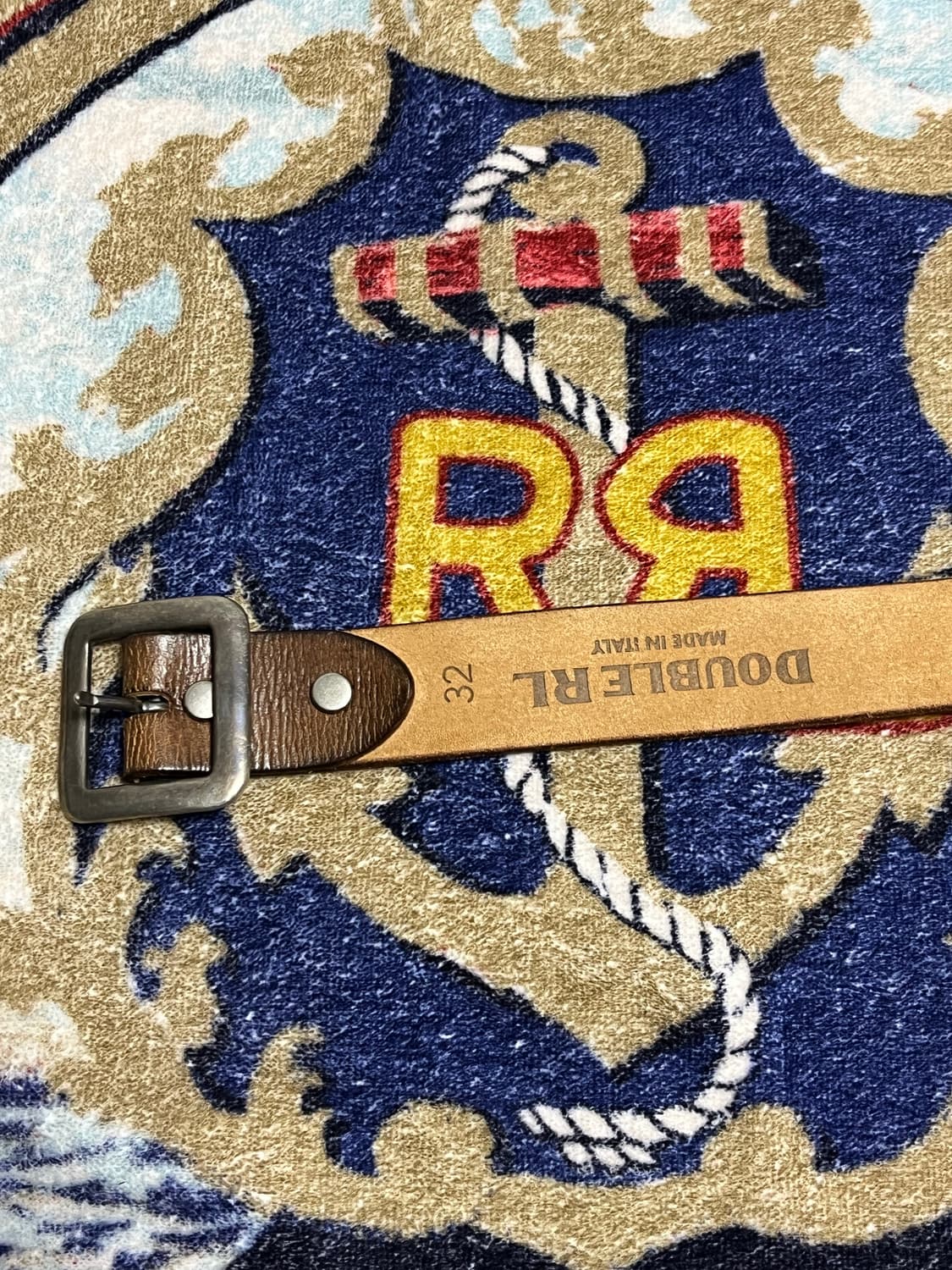 더블알엘 (RRL) 핸드버니시 브라운 벨트 상품이미지2