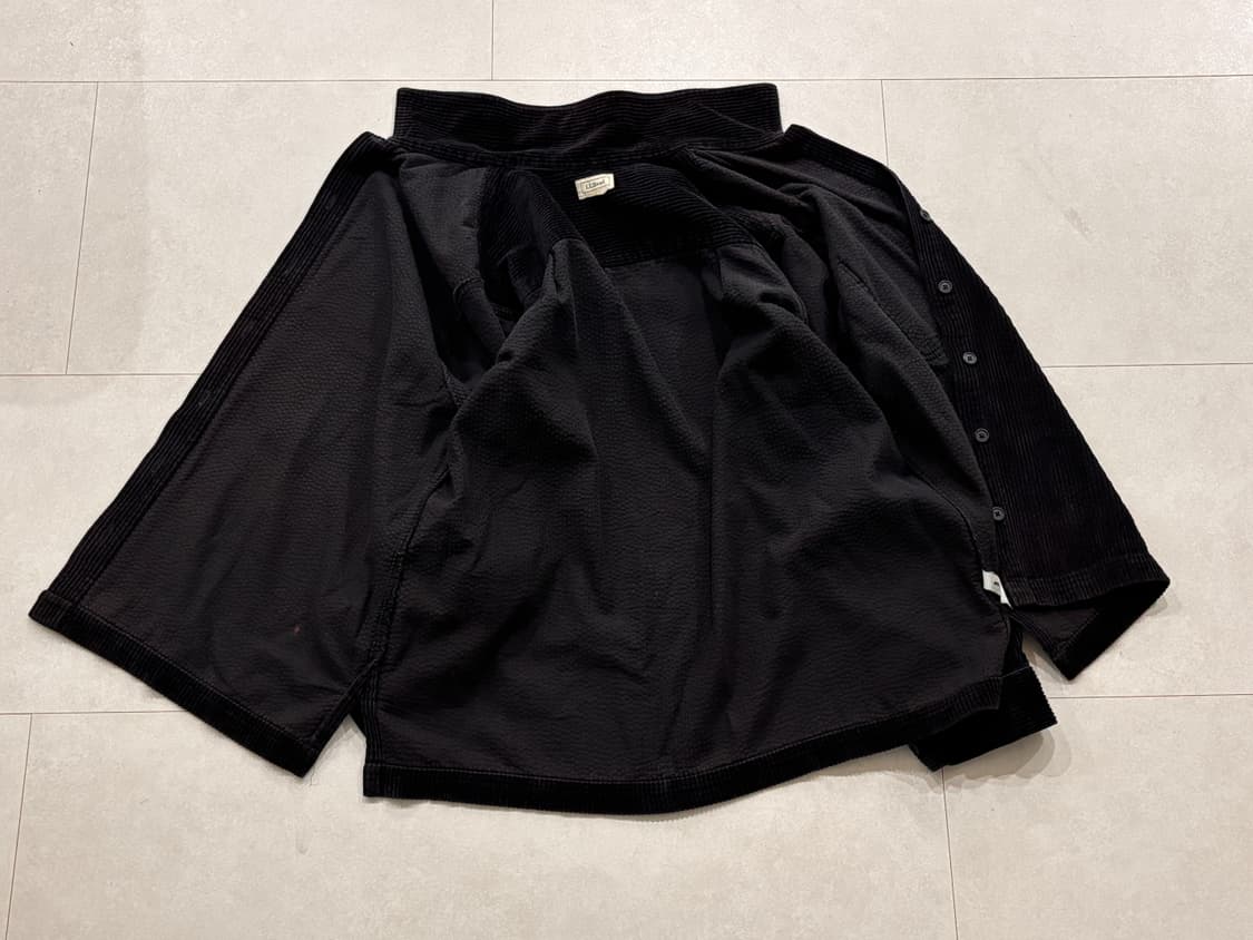 Vintage L.L.Bean 블랙 코듀로이 셔츠자켓 상품이미지5