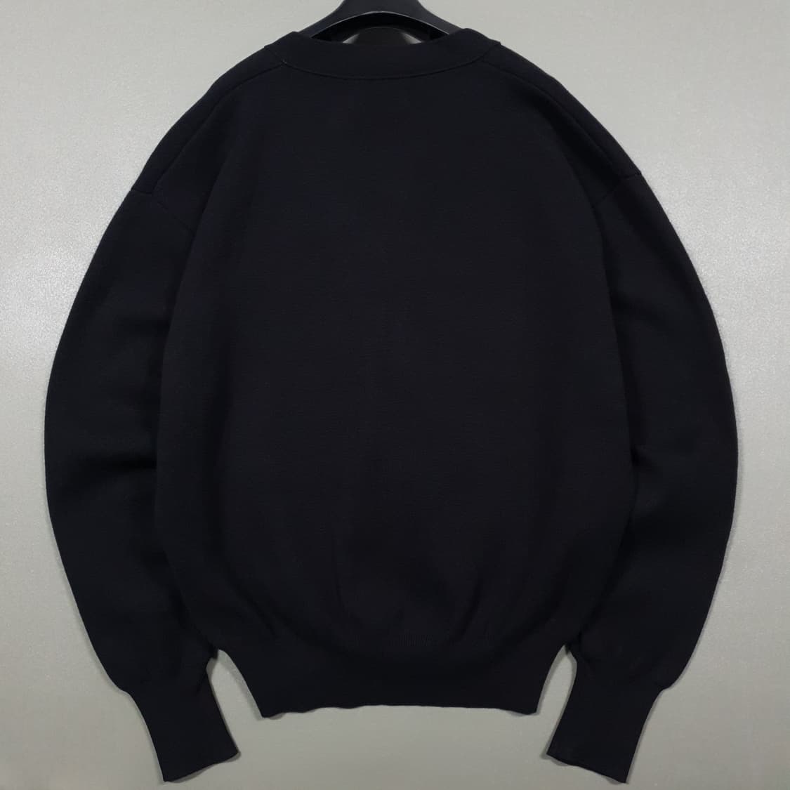 론트 X 깡 스타일리스트 한정판 콜라보 파인 코튼 가디건 블랙 XL 상품이미지10