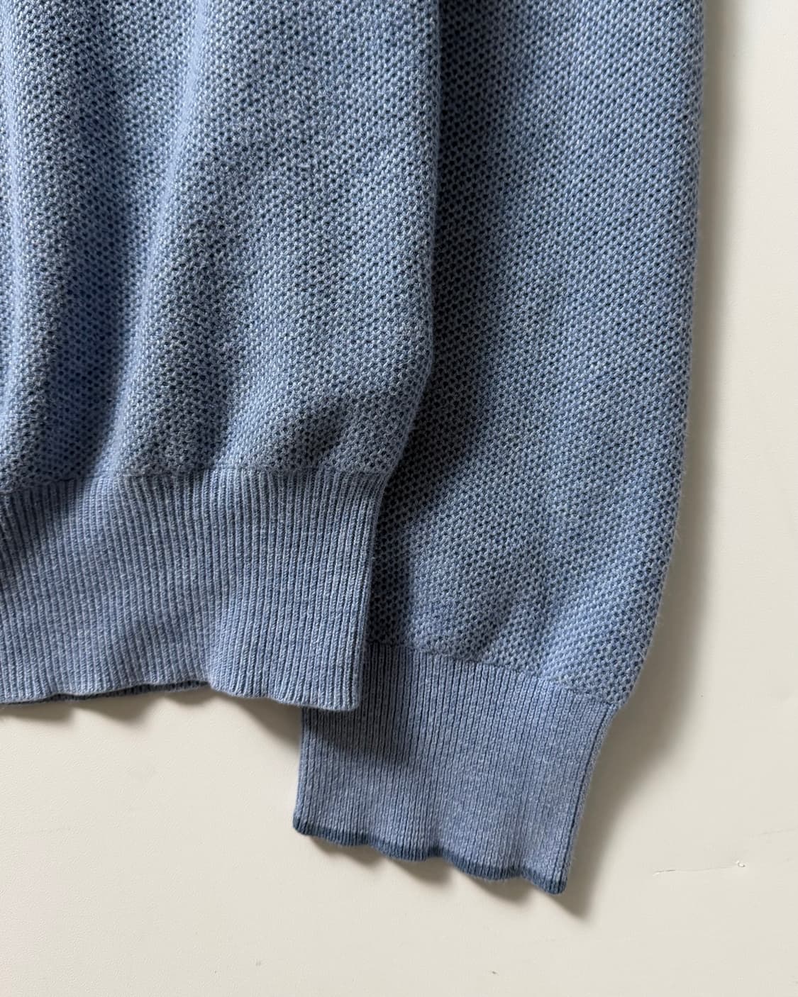 Polo 폴로 랄프로렌 신형 피마코튼 스카이블루 하프집업 니트 상품이미지7