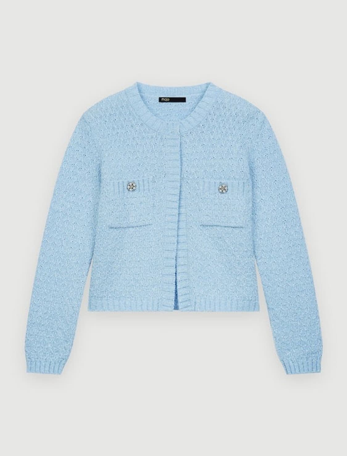 마쥬 루렉스 가디건 스카이블루 상품이미지1