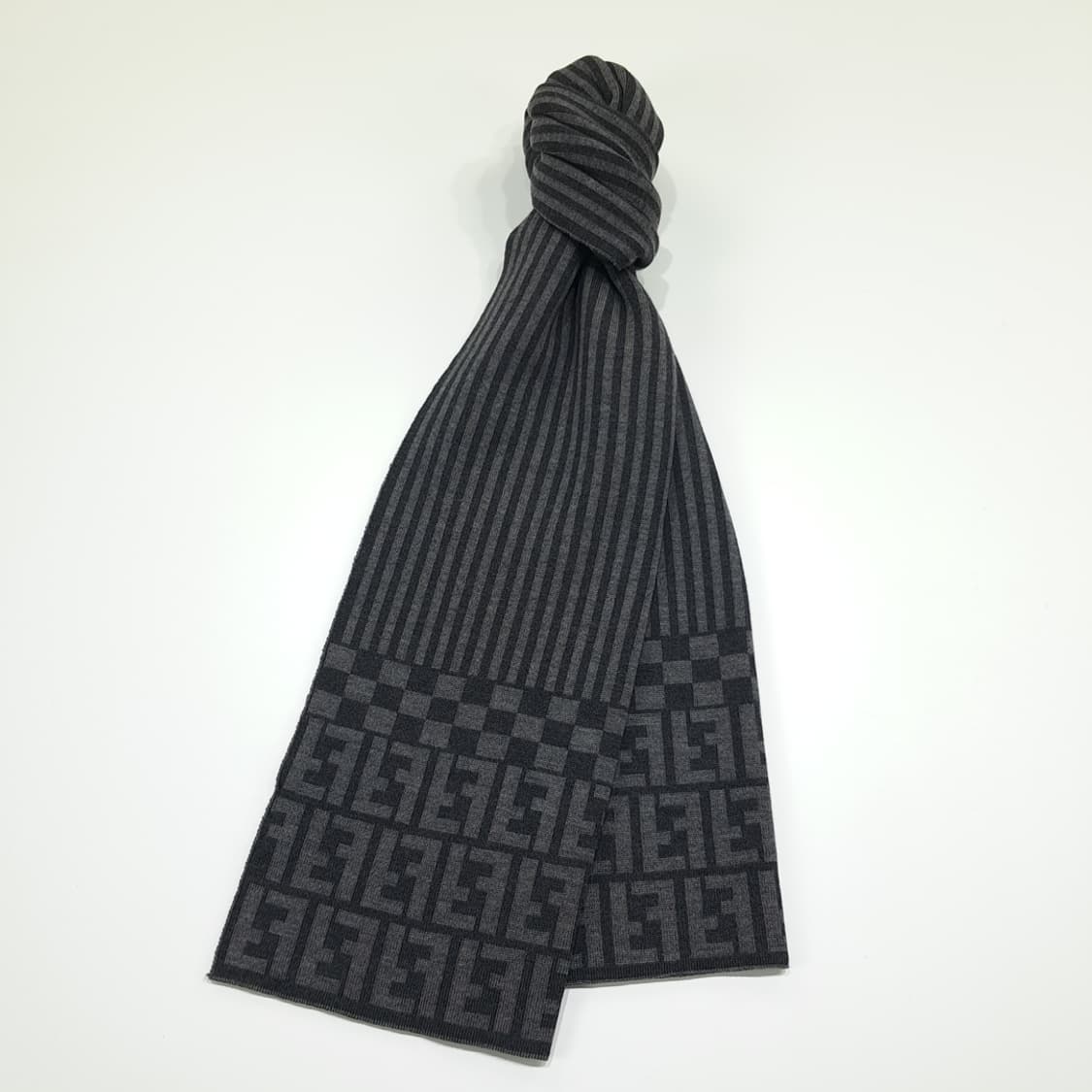 MX370 펜디 이태리판 울 주카 패턴 머플러 상품이미지2