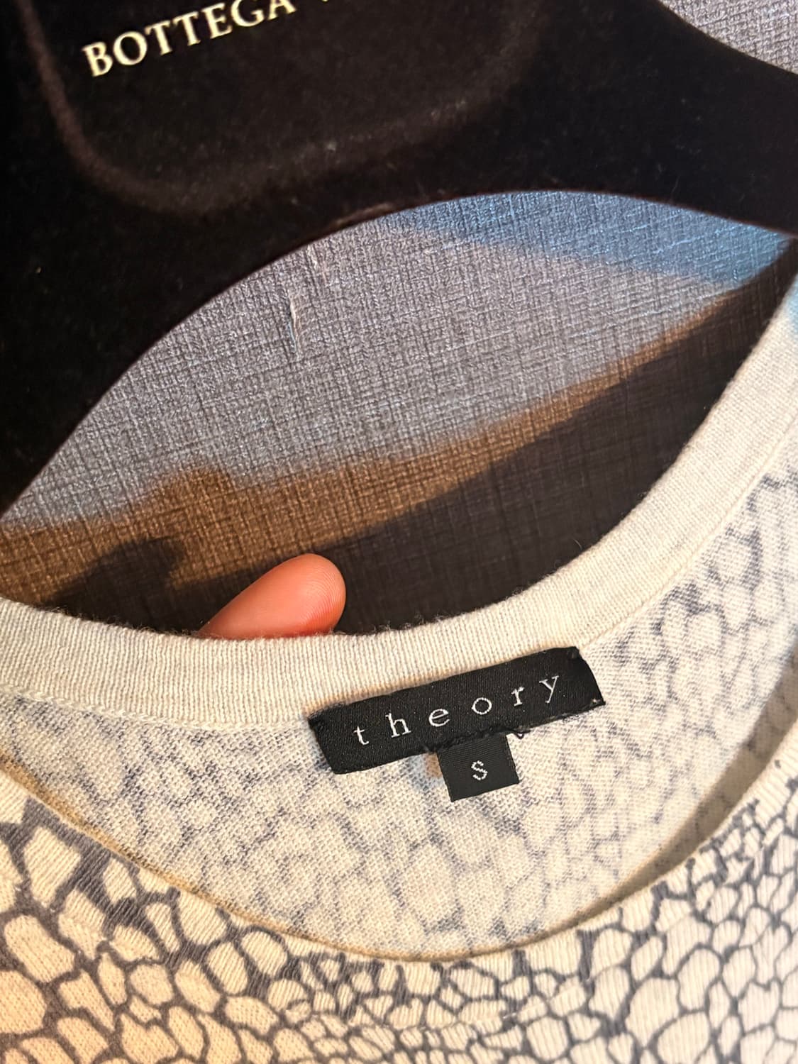 Theory 패턴 민소매 탑 S 사이즈 상품이미지2