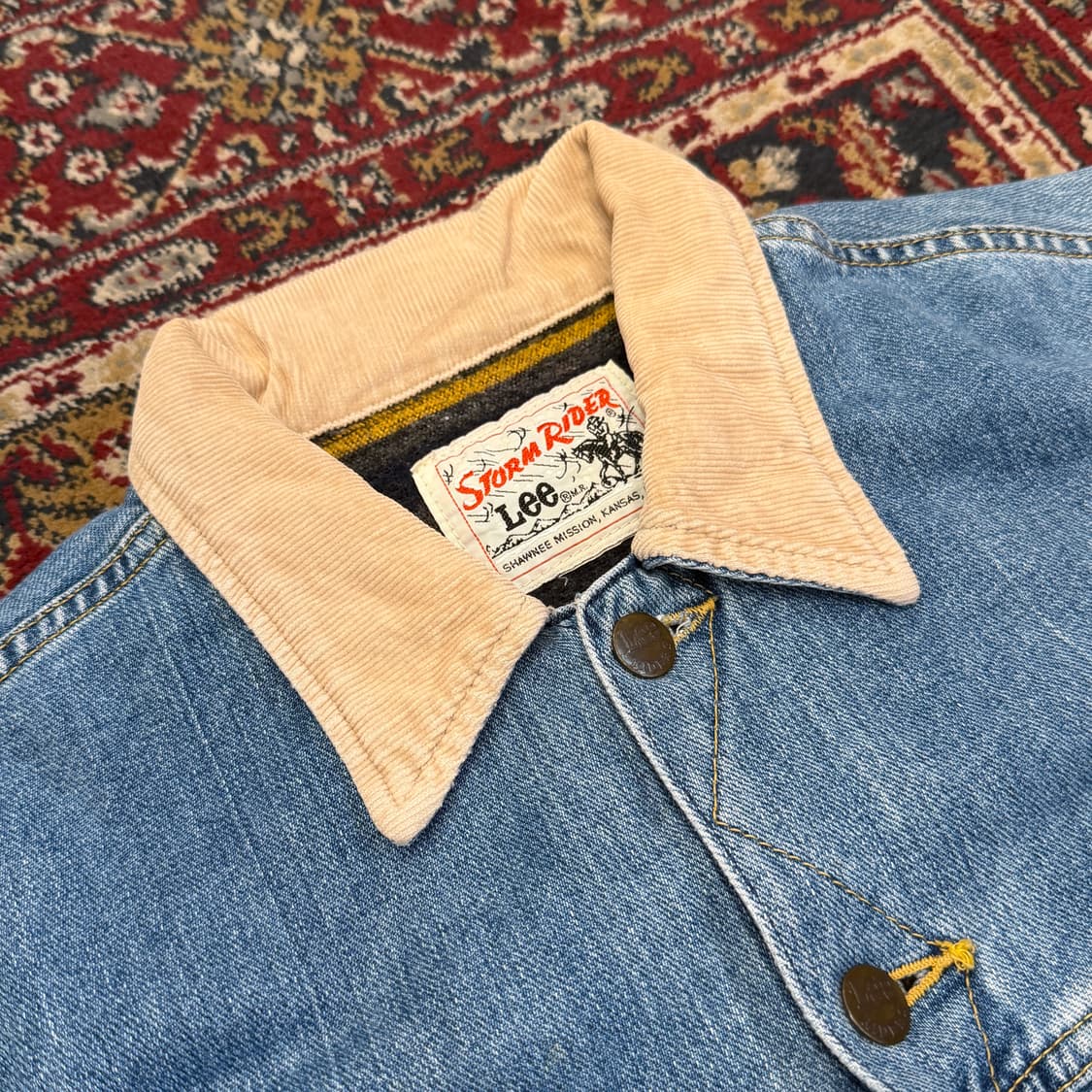 90s Lee 스톰라이더 데님 트러커 자켓 [ 100 ] 상품이미지2