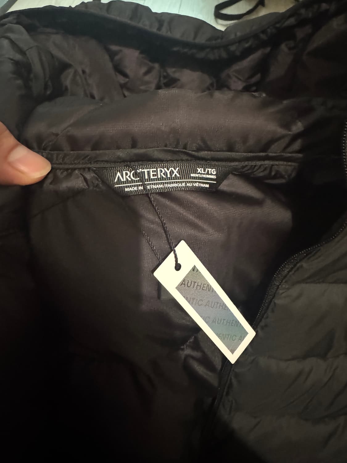 [XL] 아크테릭스 세륨 후디 블랙 상품이미지8