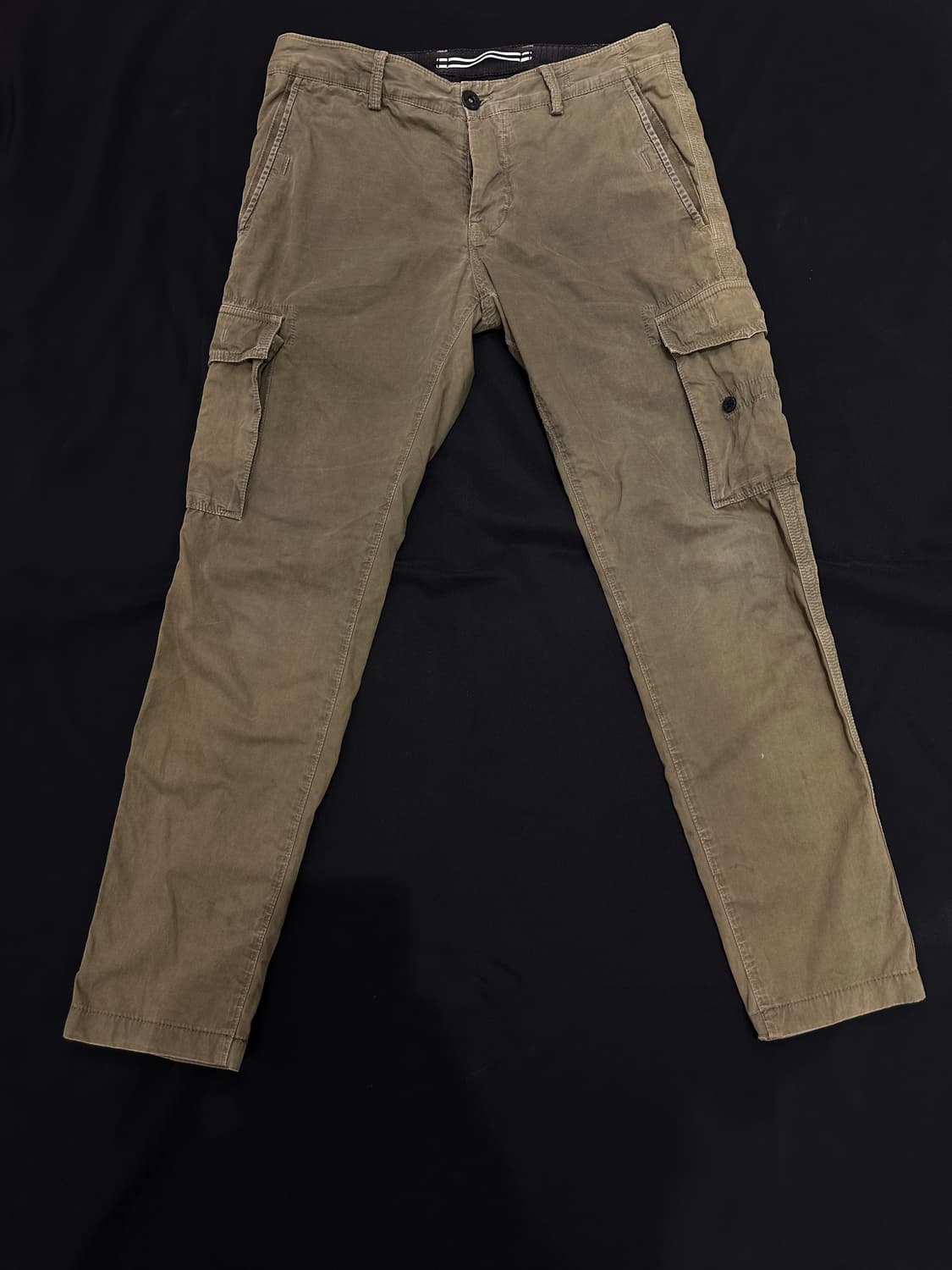 스톤아일랜드 올리브 카고 팬츠 (W30) 상품이미지1