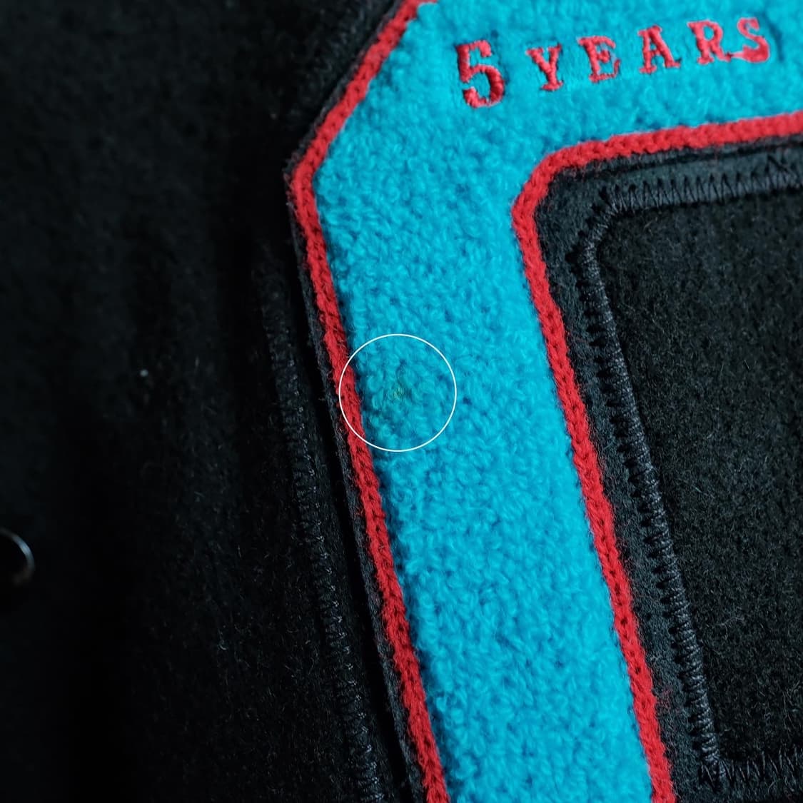 골든베어 별주 빈티지 바시티 자켓 L사이즈 상품이미지4