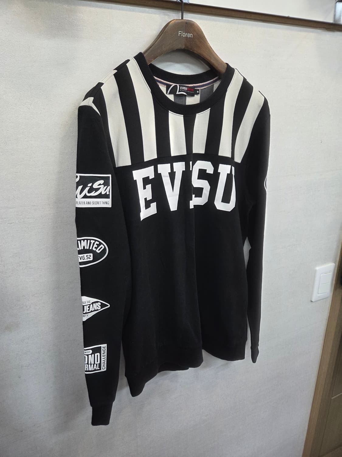 에비수 멀티 빅로고 맨투맨 m 상품이미지5