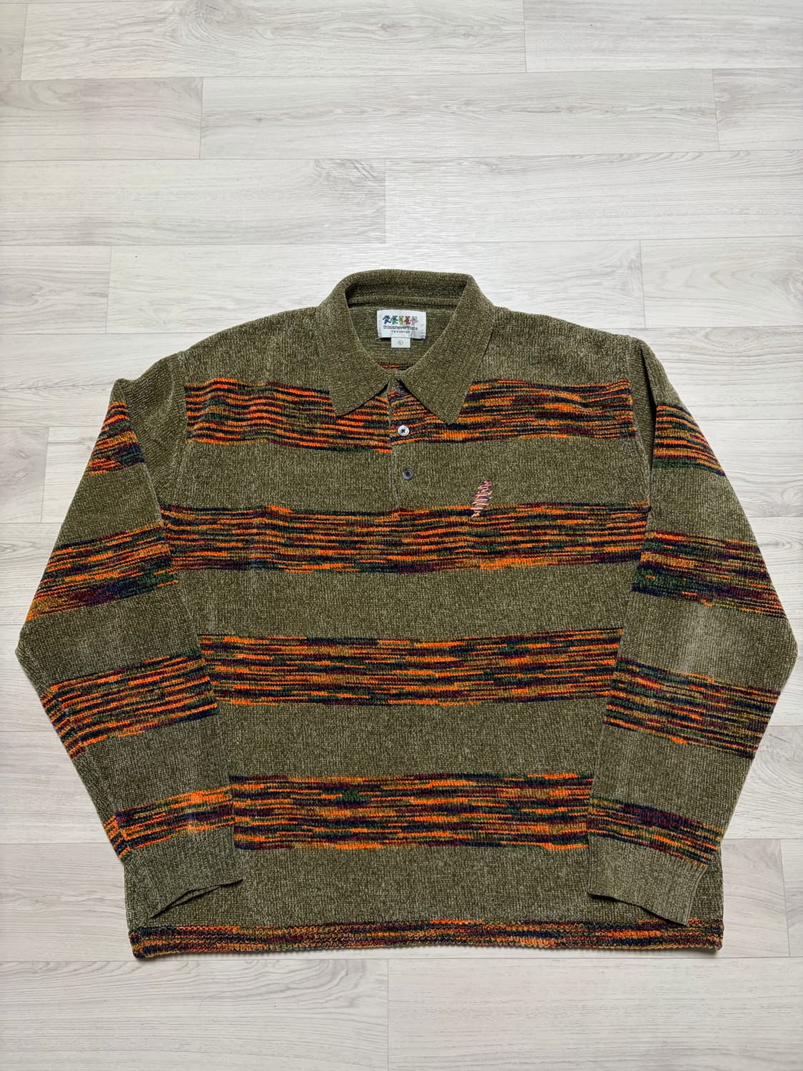 디스이즈네버댓 그레이트풀 데드 라이트닝 벨벳 니트 L 판매 상품이미지1