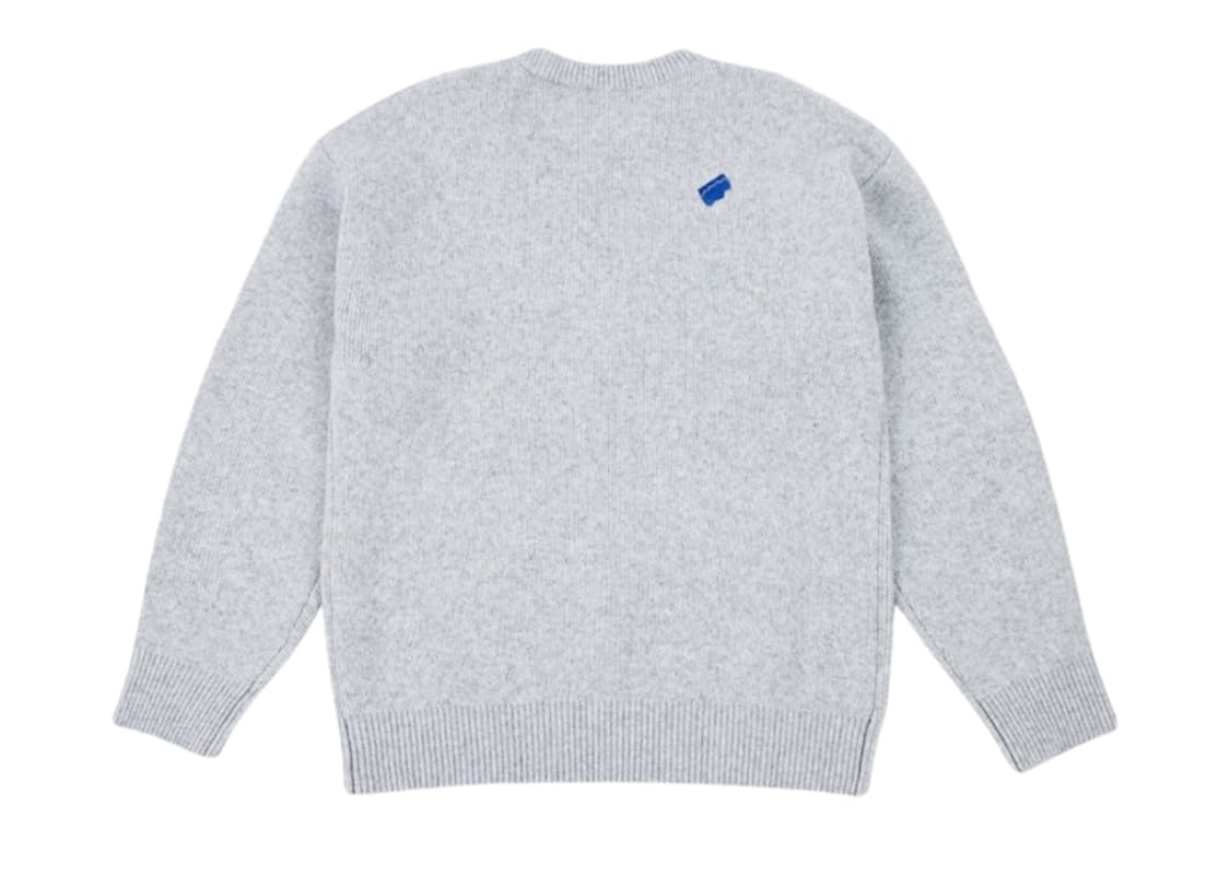 아더에러 볼록로고 니트 그레이 새상품 상품이미지2