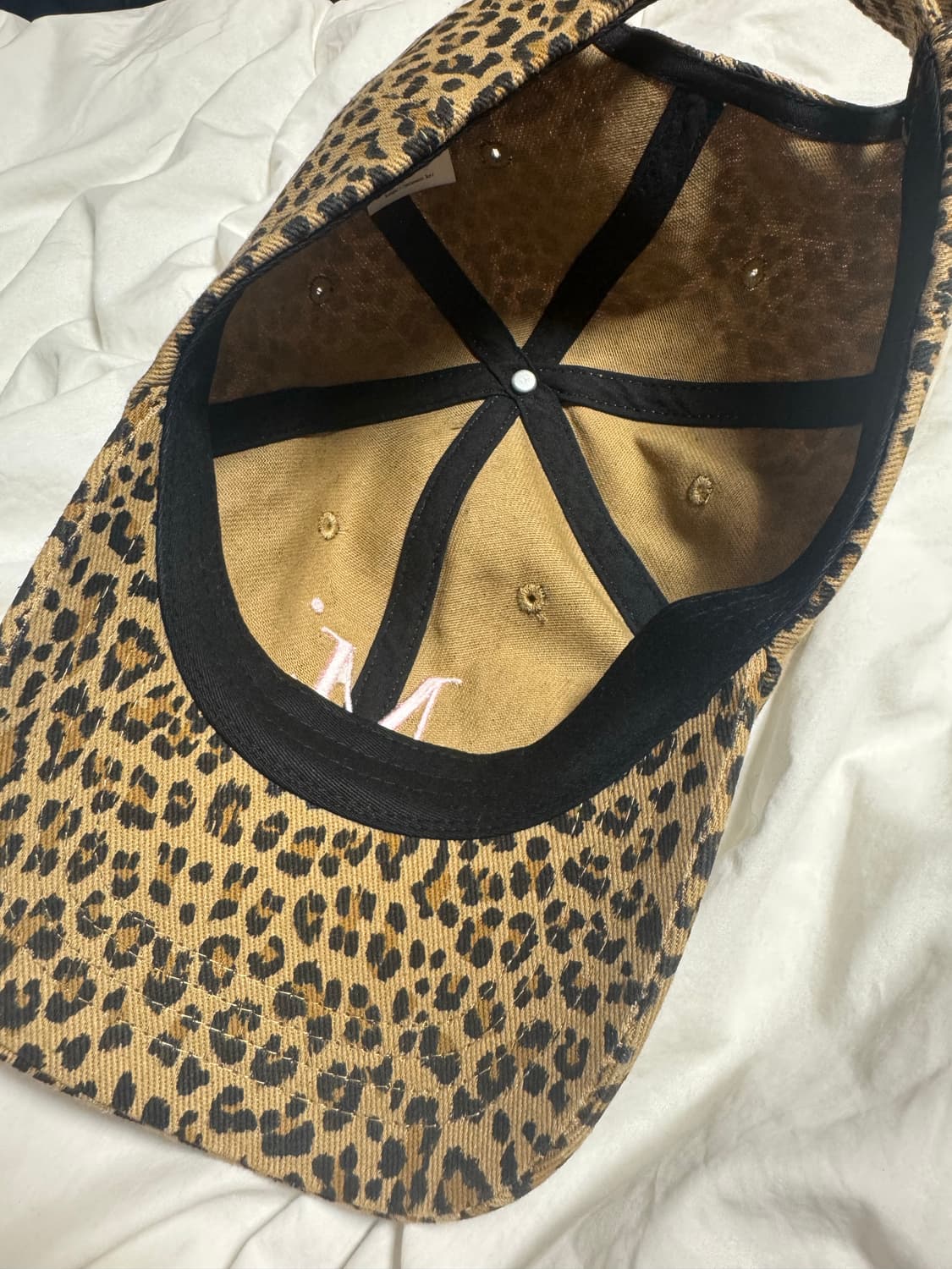 무센트 레오파드 호피 볼캡 베이지 상품이미지3