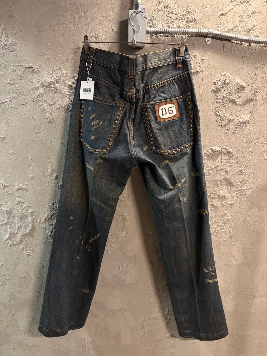 돌체앤가바나 포에버 스터드 디테일 데님 팬츠 32 상품이미지5