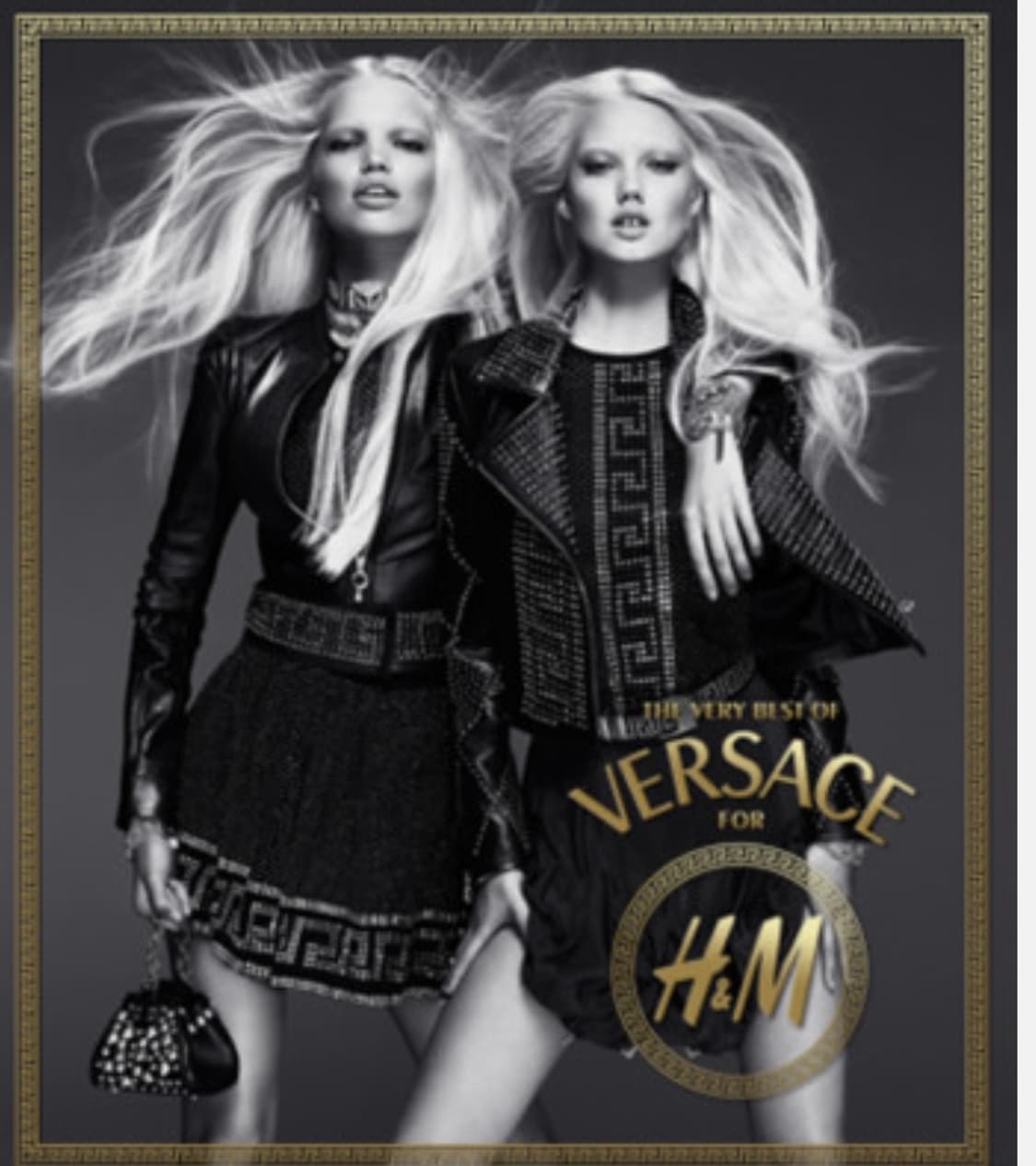 versace for h&m 베르사체 미니 스터드 백 상품이미지6