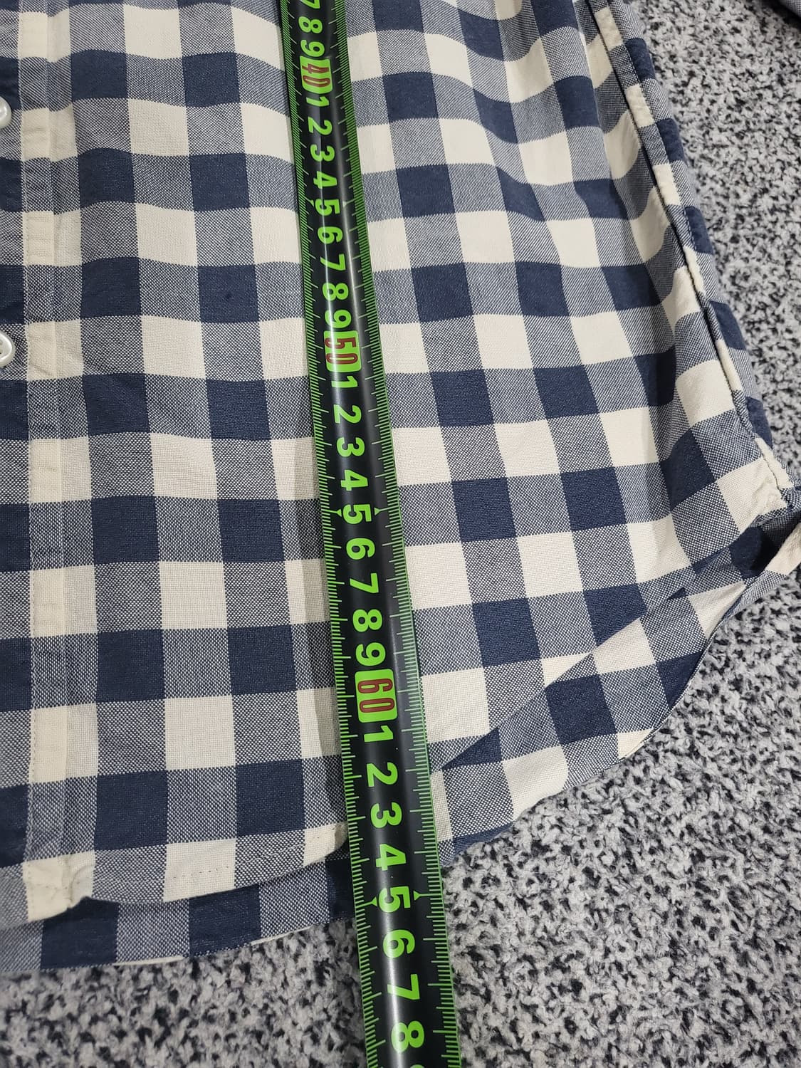 폴로 랄프로렌 네이비 체크 셔츠 (아동 14세용) 상품이미지9