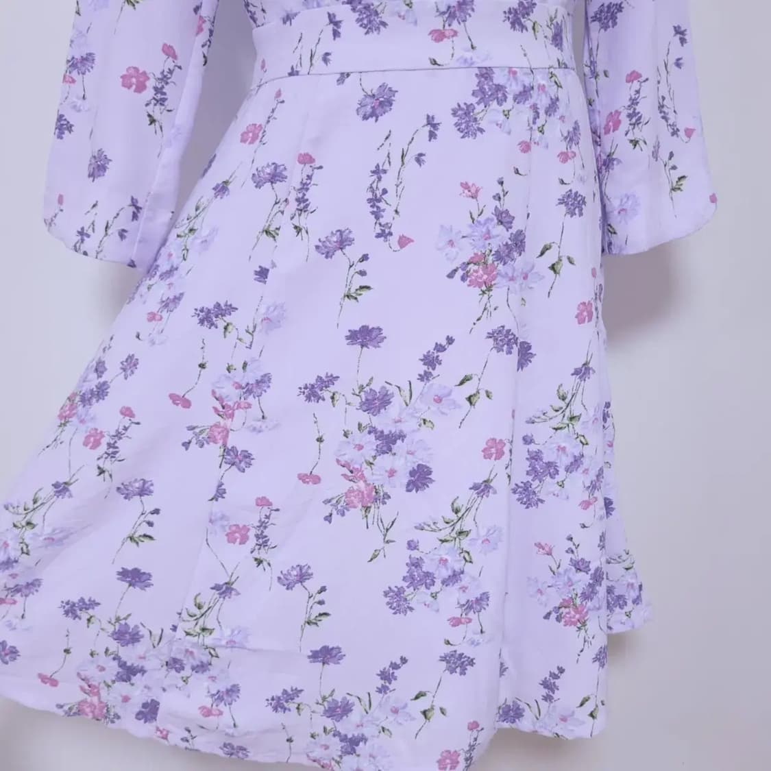 아이유깔 라일락 원피스 상품이미지6