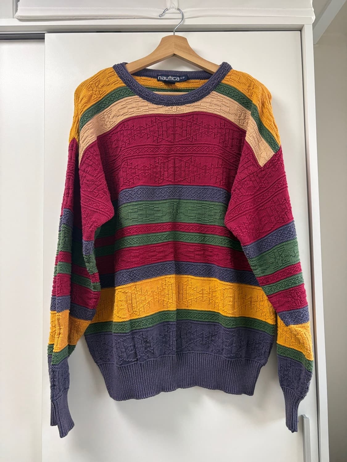 90s 노티카 패턴 니트 상품이미지1