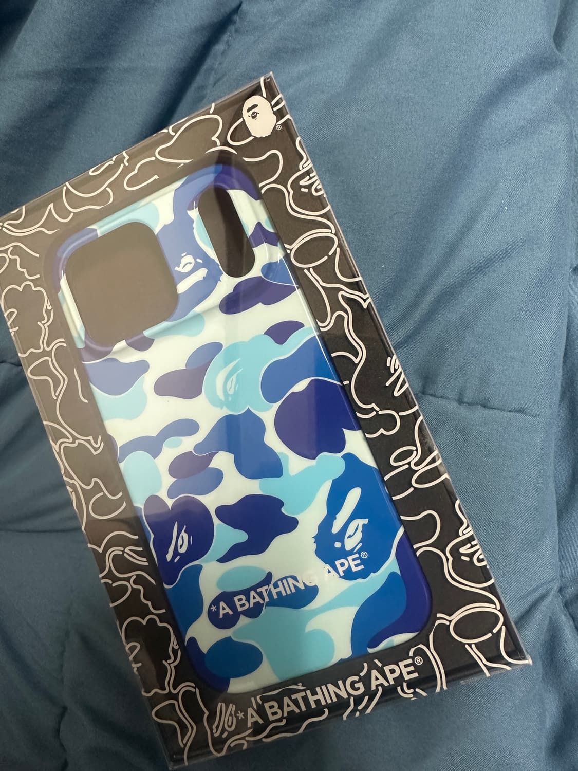 베이프 아이폰 17 프로맥스 케이스 블루 상품이미지1