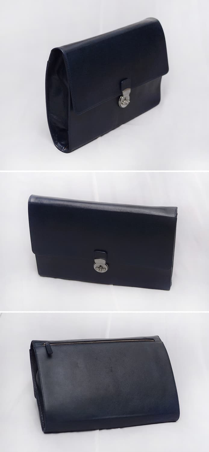 마시모두띠 한정판 레더 버클락 클러치백 도큐먼트케이스 상품이미지3
