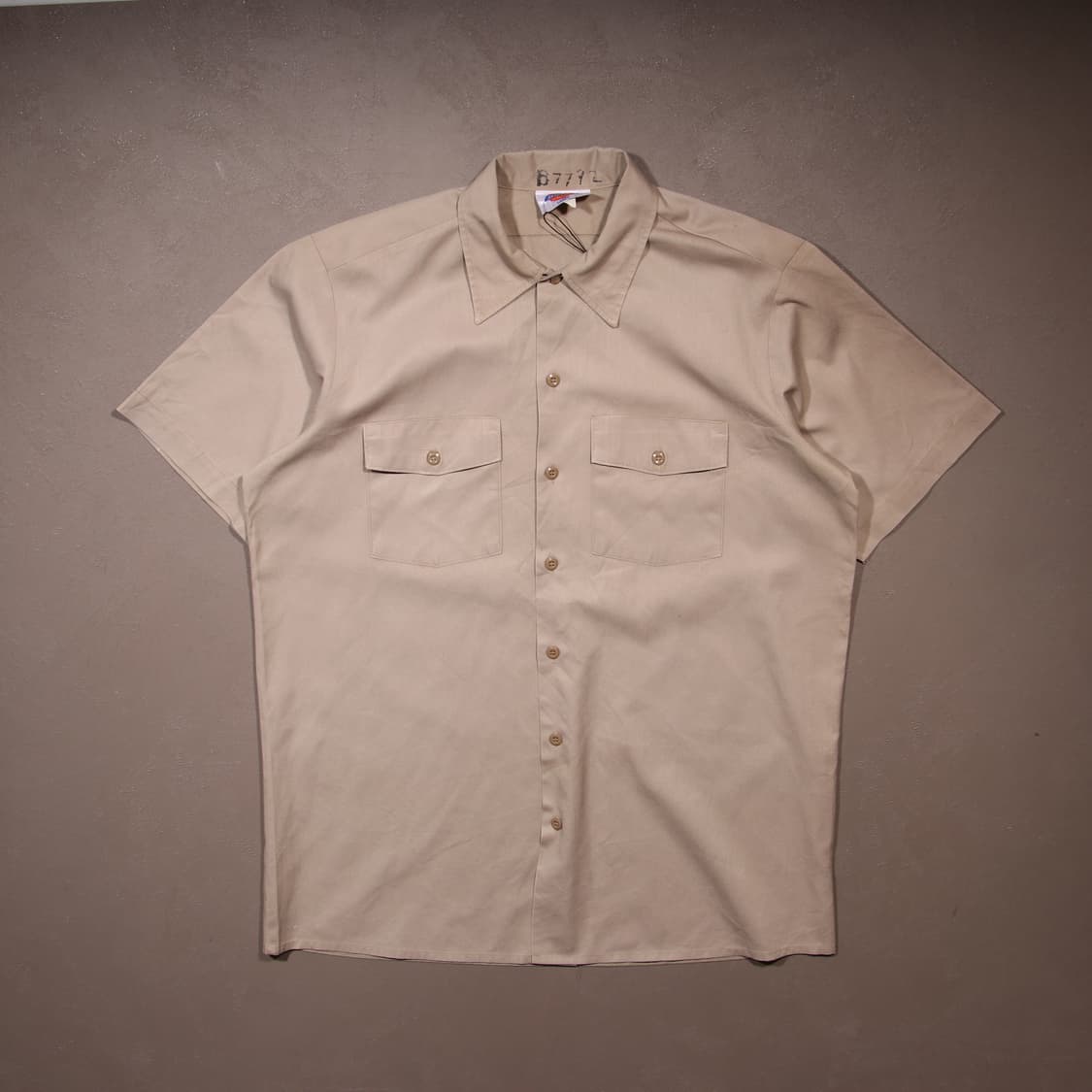 90s 디키즈 반팔 워크셔츠 상품이미지1