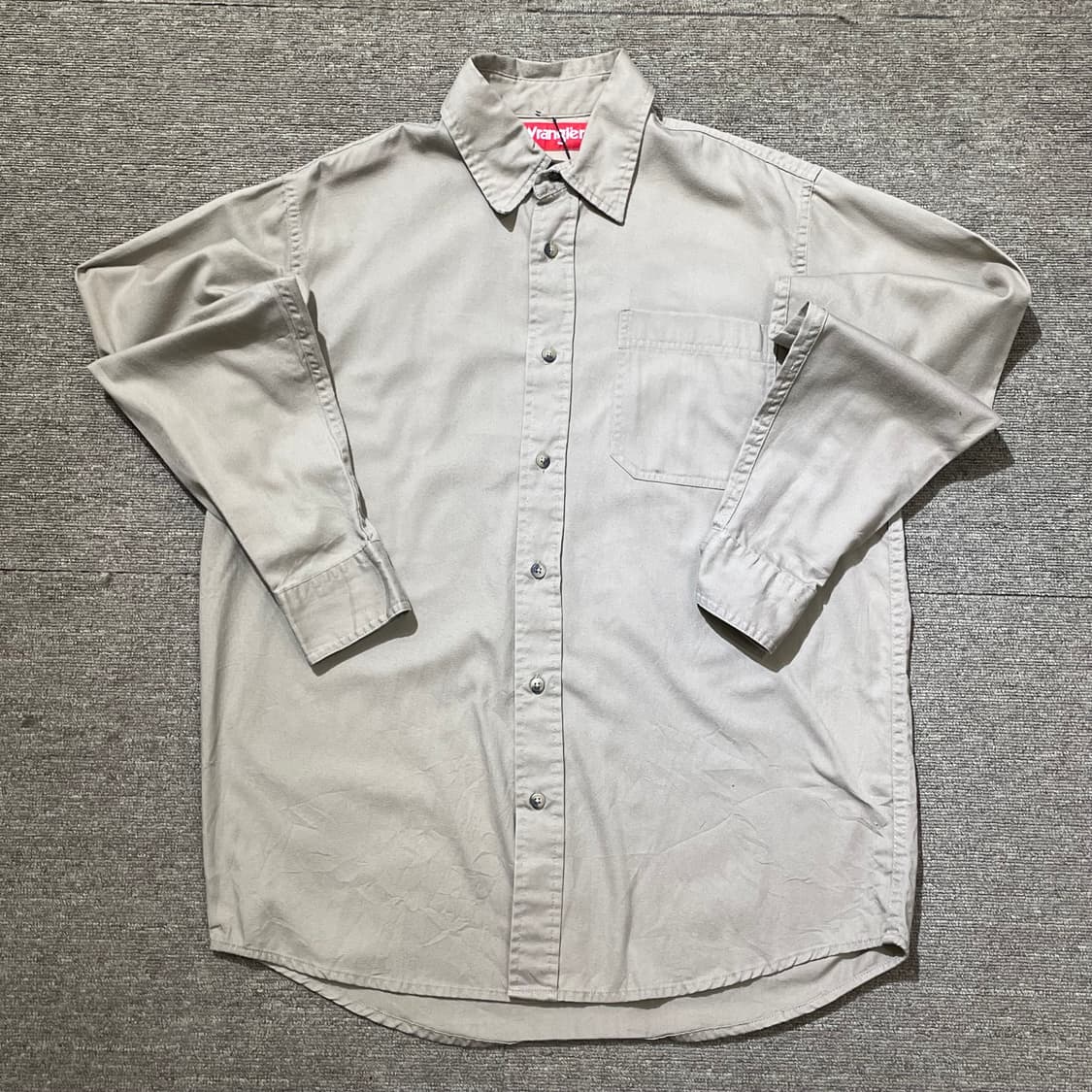 (M) Wrangler 랭글러 코튼 워크 셔츠 상품이미지3