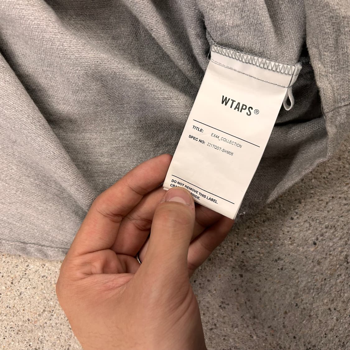 22SS WTAPS league shirt 상품이미지5