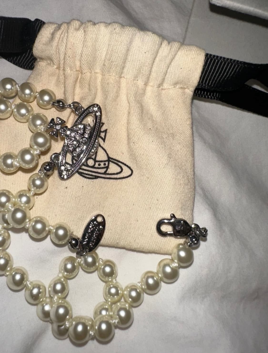 비비안웨스트우드 진주 목걸이 상품이미지3