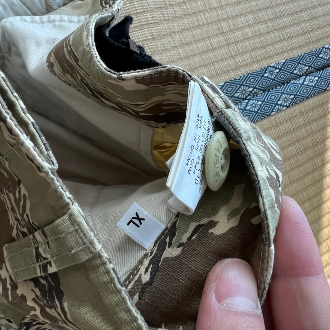 BAPE TIGER CAMO 6POCKET JOGGER PANTS 상품이미지3