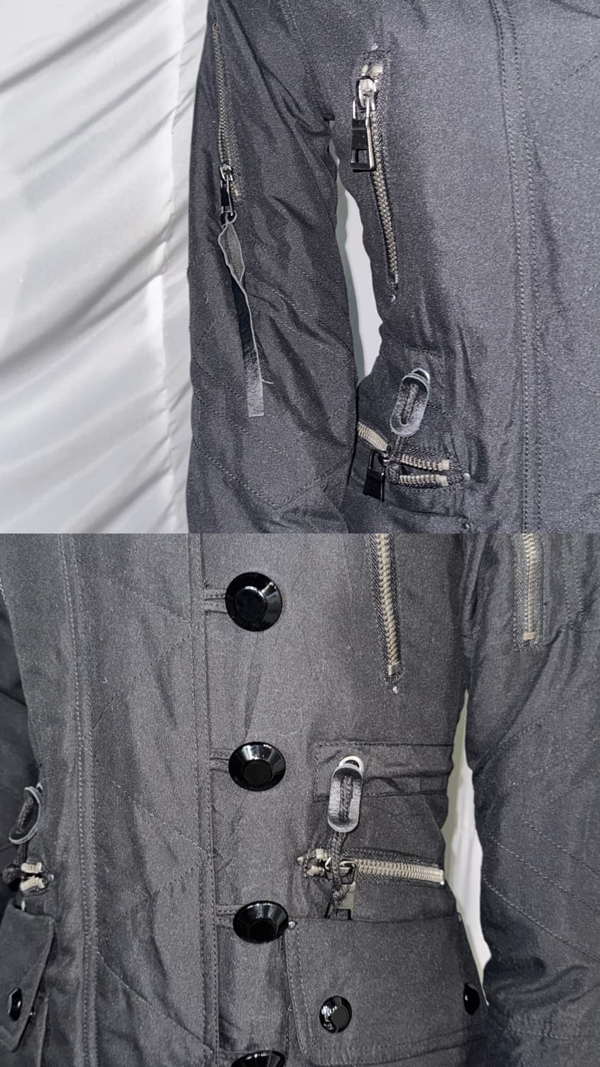 미사깔 무채색 해골 펑투케 OZOC 오조크 코디세트  상품이미지10