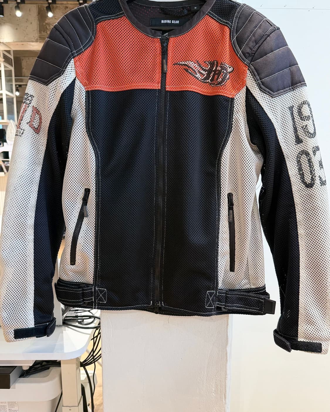 할리데이비슨 컬러블록 메쉬 라이더 자켓  상품이미지5