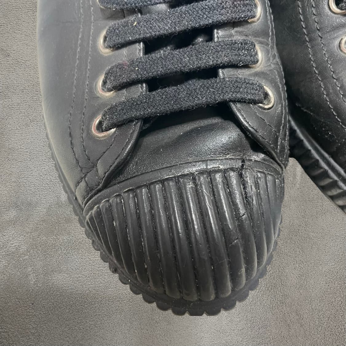 245~250) 프라다 스포츠 빈티지 레더 가죽 스니커즈 상품이미지6