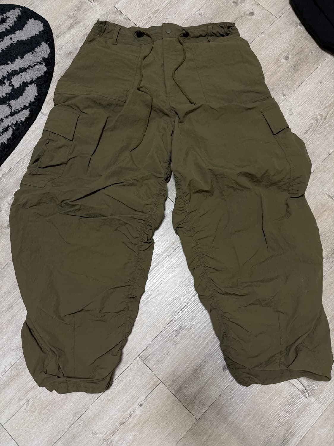 엑스톤즈 셔링 카고 팬츠 카키 m 상품이미지3