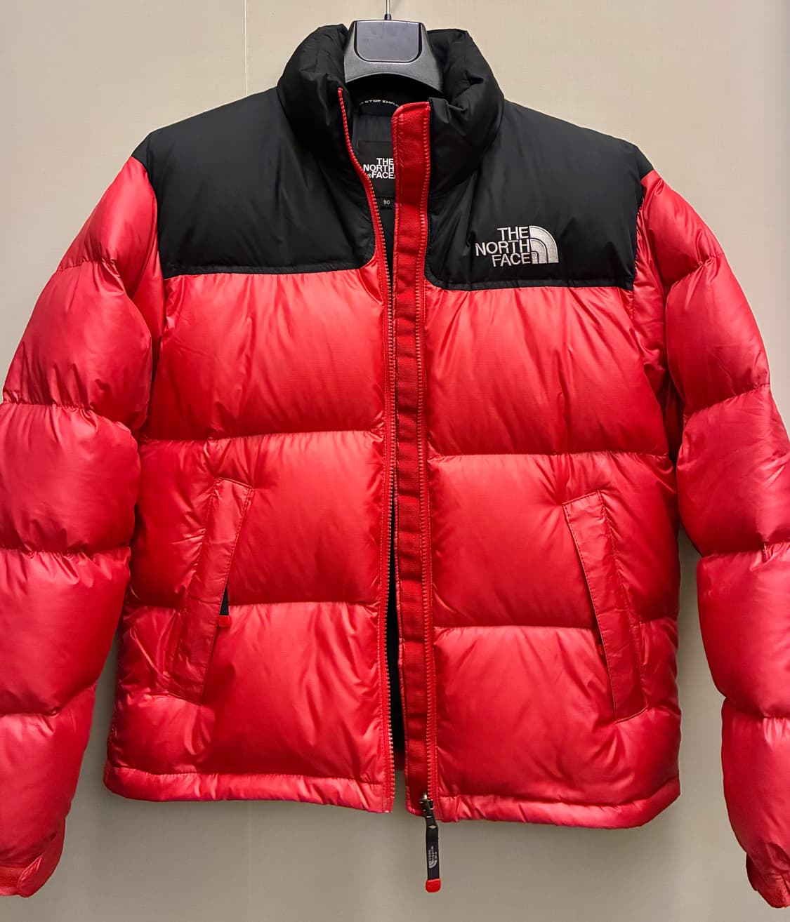(S/97)노스페이스 1996 골드윈 레트로 눕시 700 패딩 레드 상품이미지9