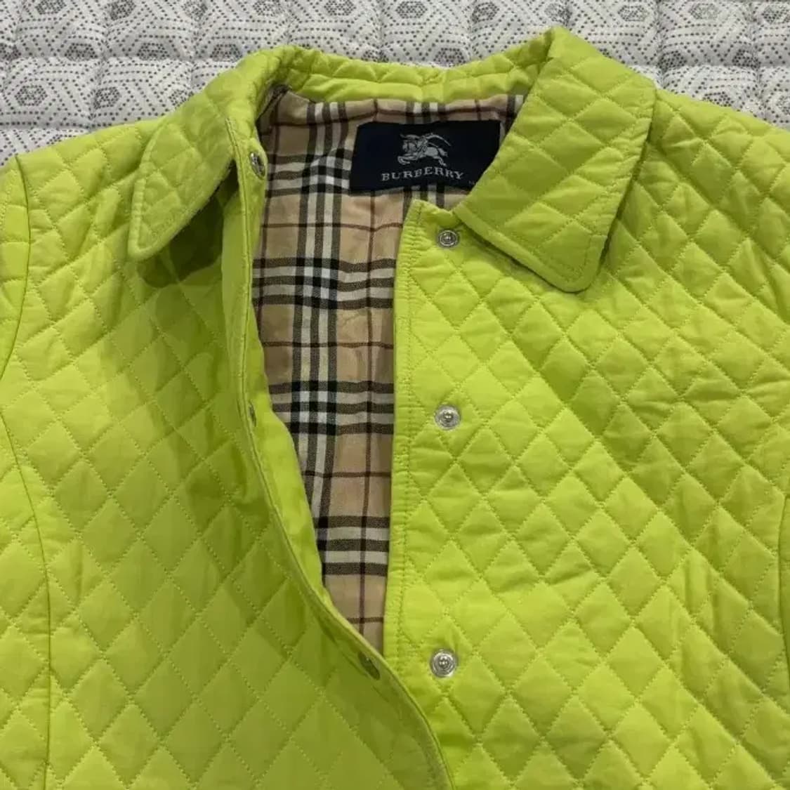 정품 버버리 퀄팅 자켓 ~55 상품이미지5