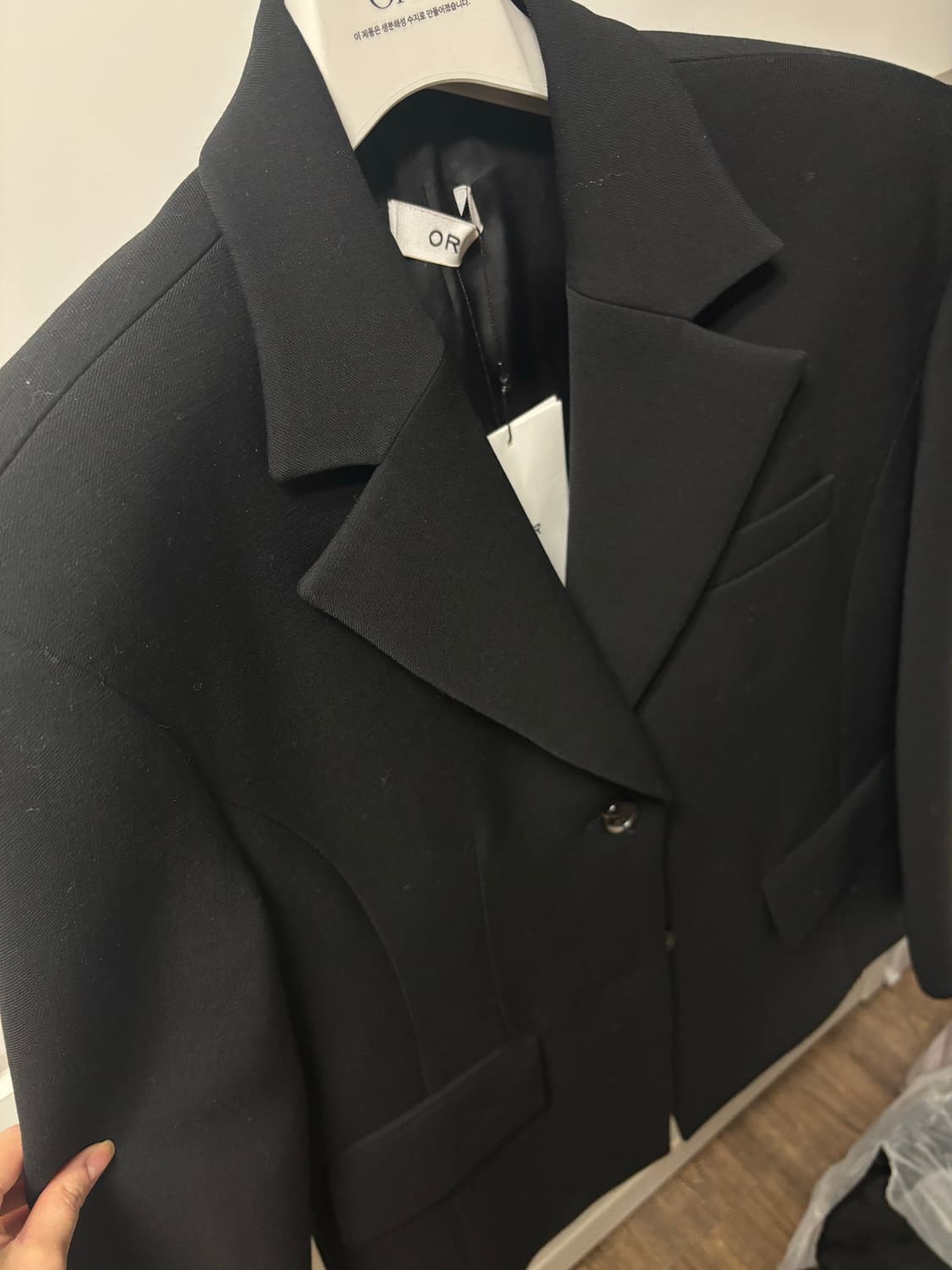 오르 ORR | 투버튼 라인 울 자켓 (S) 상품이미지3