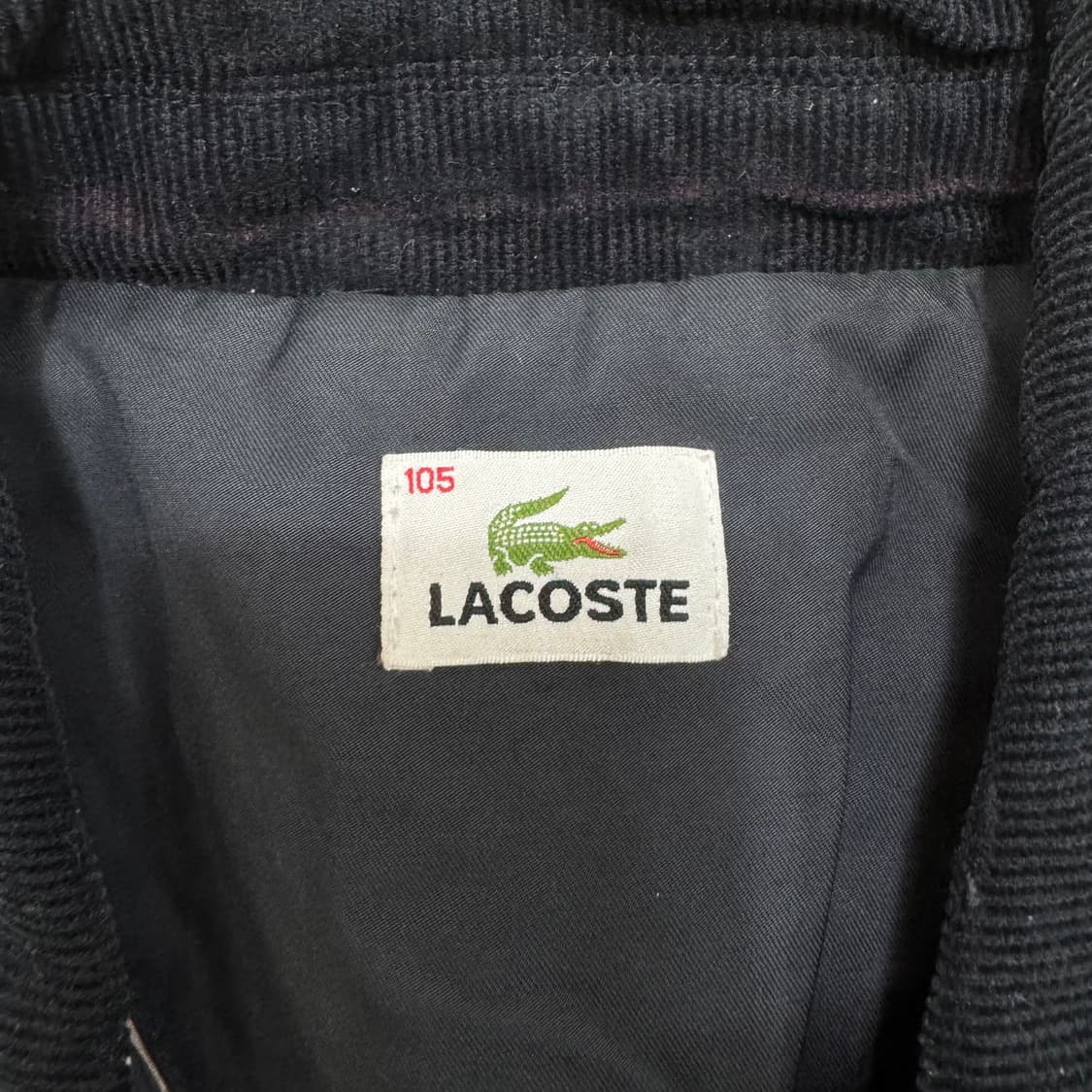 라코스테 코듀로이 퀼팅 점퍼 상품이미지5