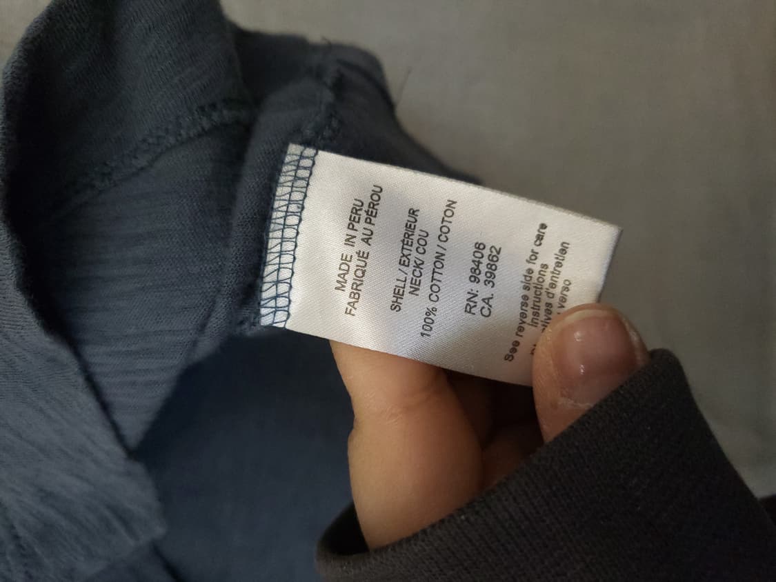 띠어리 V넥 반팔 티셔츠 블루 m 상품이미지4