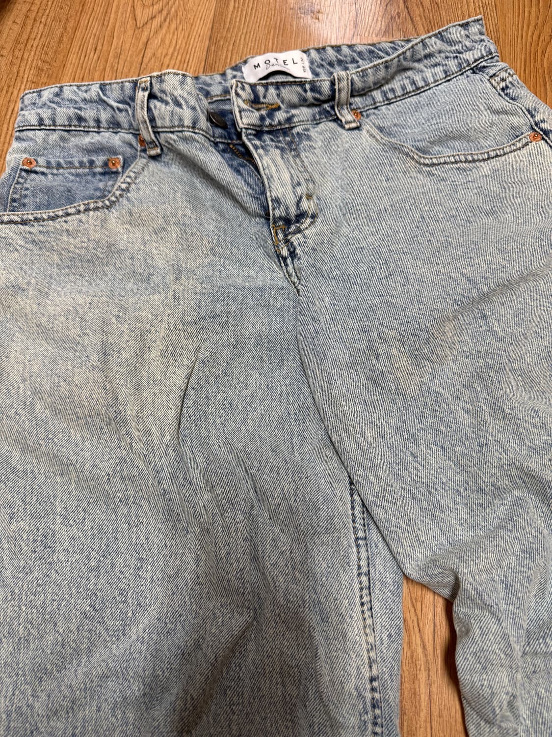 motel rocks low rise parallel jeans 상품이미지2